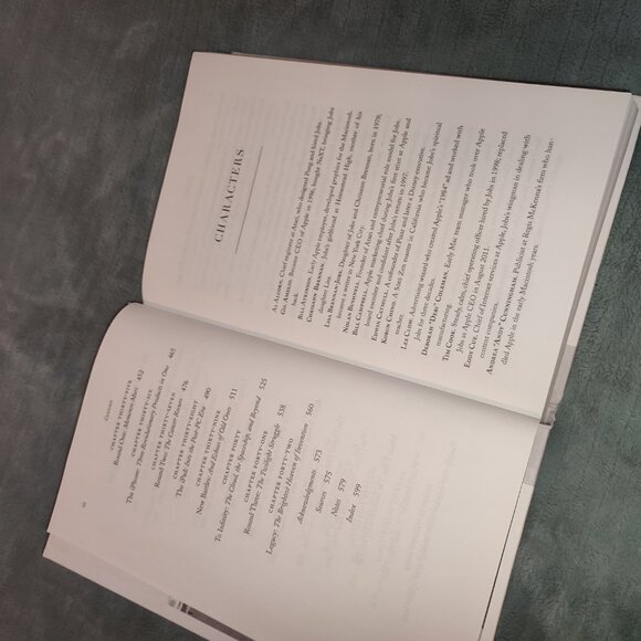 Book Steve Jobs Biography Walter Isaacson hardcover Simon Schuster Bestseller - Picture 6 of 11